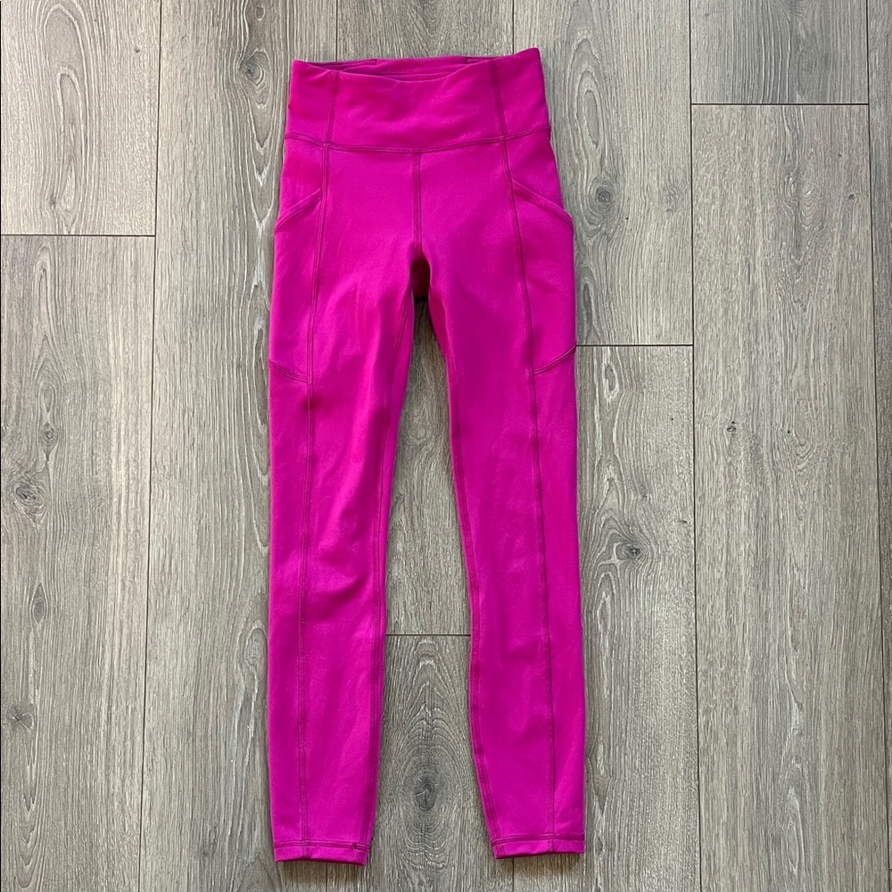 Lululemon Ripened Raspberry Invigorate Leggings Size 2